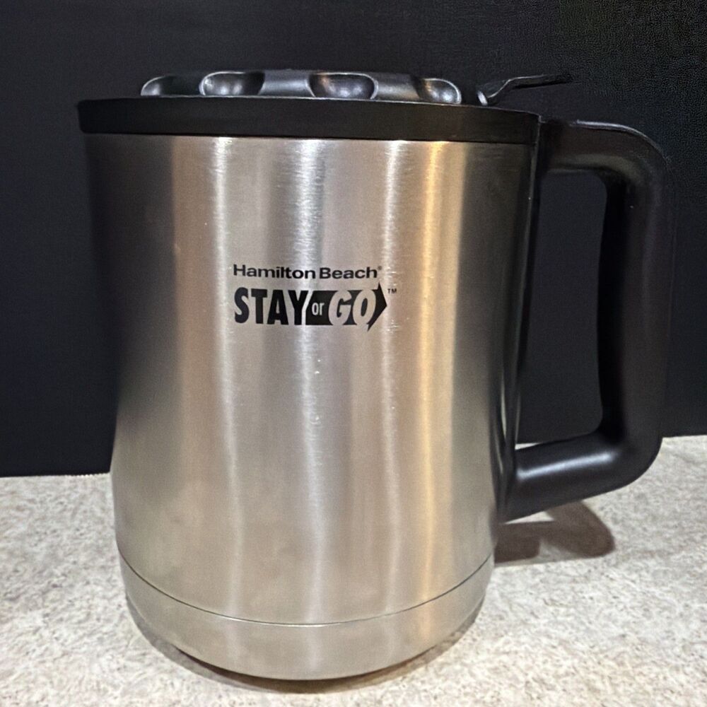 Hamilton Beach Stay Or Go Replacement Stainless Steel 11/2 Qt   Thermos
